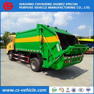 HOWO 4x2 140hp 8M3 5 tấn 8 tấn Nén xe tải chở rác Thùng Rác Máy Đầm Xe Tải - Product Image 2