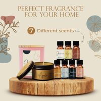 Kit de fabrication de bougies artistiques écologiques SoftOwl Premium à base de soja - Kit de démarrage DIY pour la décoration de la maison, bougies parfumées