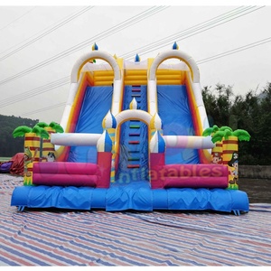 Tobogán de rebote inflable gigante <span class=keywords><strong>Tobogan</strong></span> Inflable Precio Escalera inflable Tobogán Juguetes - Product Image 4