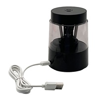 Taille-crayon électrique automatique de haute qualité avec arrêt automatique, 3 options de pointe, alimentation USB, en plastique, pour l'école