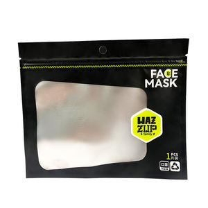 Sacs d'emballage cosmétique personnalisé crème pour le visage échantillon vide Sachet sachets zip-lock feuille d'aluminium métallisé masque facial sac sous vide - Product Image 5