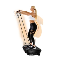Plateforme vibrante sans fil à télécommande pour exercices corporels, machine de massage vibratoire Super Crazy Vibro Fit, directement de l'usine