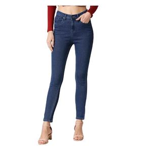 Femmes respirant droit Denim jean 2023 nouveauté fermeture éclair braguette confortable décontracté vente chaude en gros - Product Image 1