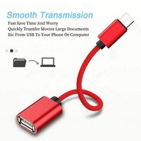 Adaptador de cable micro USB OTG Transferencia DE DATOS Micro USB macho a USB 2,0 A hembra