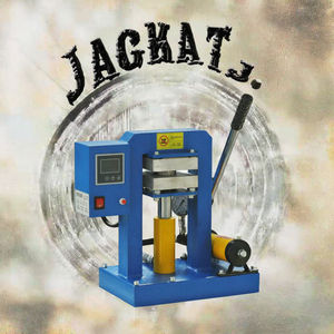 Máquina de prensado en caliente de laboratorio de acero inoxidable OEM personalizable para sinterización de materiales de electrodos de batería - Product Image 3