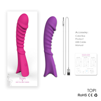 Vibrateur pour femmes S-Hande, jouet sexuel pour adultes, vibrateur rose pour femmes, vibrateur oral long et fin pour femmes