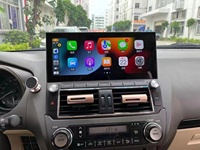 Autoradio avec écran tactile de 12,3 pouces pour Toyota Land Cruiser Prado 2010-2017, navigation GPS Android, lecteur multimédia, radio