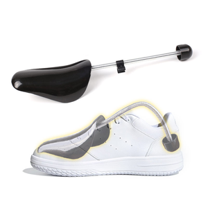 Plastic Adjustable Shoe Stretcher Supporter Shoes Shape Keeper Boot Holder Shaper with Tension Spring Coil for Men & Women