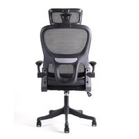 Chaise de bureau ergonomique en maille à hauteur réglable, chaise de jeu économique et confortable avec support lombaire pour usage domestique et étudiants