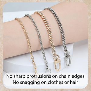 Oaikor Glod Iron <b>Purse</b> Chain Cm Bag Extender Chain For Handbag Shoulder Crossbody Bags DIY Durable Metal Chains Strap Replacemen - Product Image 6