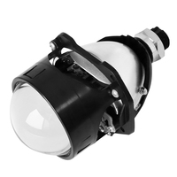 Lentille de projecteur Bi-LED compacte 2,5 pouces, super lumineuse, double faisceau, dissipation thermique pour la modification et le remplacement des phares automobiles