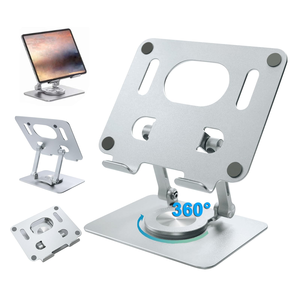 Anti-theft Aluminium POS <b>Tablet</b> <b>Stand</b> <b>for</b> Sale Swivel Universal <b>Tablet</b> Mount <b>for</b> Food Ordering POS Terminal <b>Stand</b> - Product Image 1