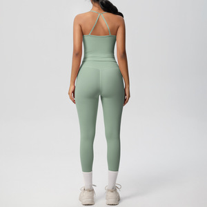Vêtements pour femmes, costumes pour femmes, vêtements de sport, vêtements d'entraînement, vêtements de fitness, leggings de fitness, débardeur de yoga, vêtements de gym - Product Image 5