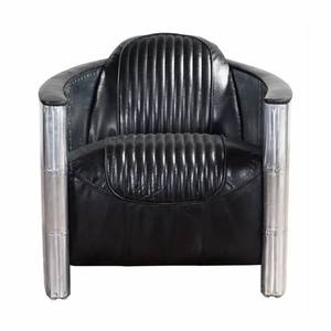 أثاث أريكة من الجلد البني العتيق المخصص من المصنع - Product Image 2