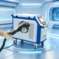 Nettoyeur laser portable JPT Mopa Pulse 300W 500W pour l'élimination de la rouille, de la peinture et des couches d'oxyde sur le bois, la peinture et le béton