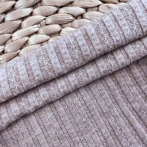 Tela de Cachemira sintética para otoño/primavera de mujer Capas base Mangas cortas y chalecos de punto acanalado - Product Image 1