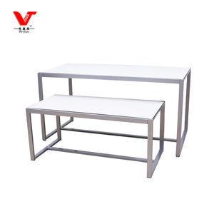 Nouvelle conception de mode en argent en acier inoxydable nid tables pour jeans - Product Image 6