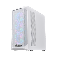 Wholesale Full Tower PC Casing Tempered Glass E-ATX Vertical Custom Logo Computer Case Pc Case