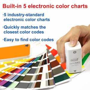 Analizador de Color LS170 Ultracompacto con Aplicación Móvil para Escanear Muestras de Color y Comparar con Tarjetas de Color Electrónicas - Product Image 5