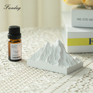 Fundag Alpine Diffuser Stone Plaster Aromatherapy Essential Oil Holder Indoor Ornament Home Fragrance Decor - Product Image 1