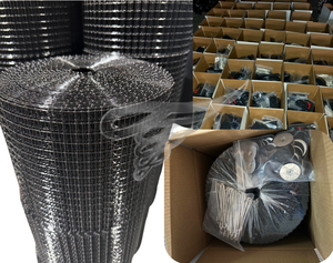 Filet anti-oiseaux galvanisé pour panneaux solaires 8 pouces * 5 pieds, résistant aux UV, durable, <span class=keywords><strong>barrière</strong></span> contre les pigeons pour la protection des systèmes photovoltaïques - Product Image 1