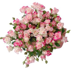 Yunnan ช่อดอกไม้ที่ใช้ในครัวเรือนที่หรูหราทำด้วยมือช่อกุหลาบฐานผมตรงยกน้ำ - Product Image 5