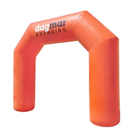 Arc gonflable personnalisé pour la publicité de course Ligne d'arrivée Ligne de départ Porte gonflable