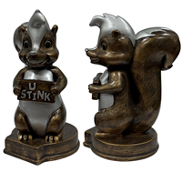 U STINK Trophée Loser en résine, souvenir sportif, trophée fantaisie en forme de mouche des toilettes