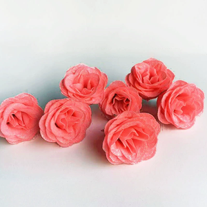 Fleurs noires paillettes Rose fleurs artificielles fraîches <span class=keywords><strong>Paillette</strong></span> pour bricolage décor mariage mariée Bouquet fête - Product Image 5