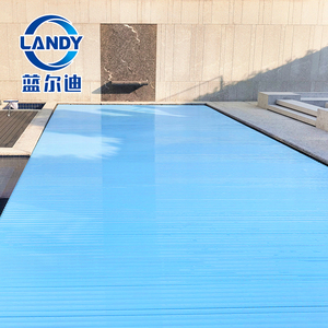 Cubierta Automática para Piscina <span class=keywords><strong>de</strong></span> Alta Resistencia con Certificación CE, Láminas Anti-UV, Impermeables y Motorizadas para <span class=keywords><strong>Piscinas</strong></span> Enterradas - Product Image 1
