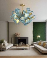 Guangdong lustre chevet lustre en verre de murano