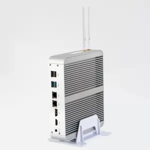 Fanless Mini PC mit Intel Core i7 7560U 2 core 4 gewinde 2.4GHz bis zu 3.8GHz CPU Intel Iris Plus Graphics 640 300M WIFI desktop