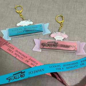 Anime-Inspired Concert Streamers Protective Pouch <b>Backpack</b> Clear Window Storage Dual Hanger Keychain Dog Rechargeable for K-pop - Product Image 2