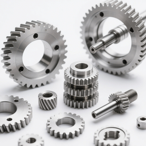 Servicio de mecanizado CNC personalizado de fábrica, piezas de torneado de precisión, engranajes rectos, engranajes de acero de fresado CNC, piezas de engranajes CNC - Product Image 3