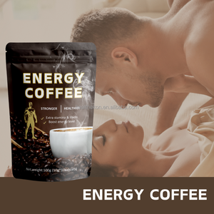 Café Instantané Noir Ginseng <span class=keywords><strong>Maca</strong></span> et Reishi, Vigueur et Énergie Masculine, Fonction Sexuelle Améliorée, Marque Privée - Product Image 4