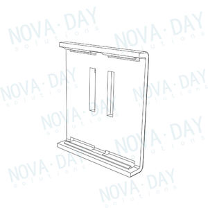 Panneau d'affichage de supermarché pince à <span class=keywords><strong>pop</strong></span> données de bord en bois porte-étiquettes en plastique bande d'étagère de date plate pour adaptateurs ESL de magasin - Product Image 4