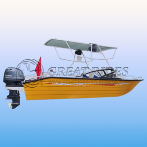 Venta caliente 5,8 m 10 Personas Océano Pequeño Yate 19ft Pesca Ocio Aleación de aluminio Barco de velocidad para deportes acuáticos - Product Image 5