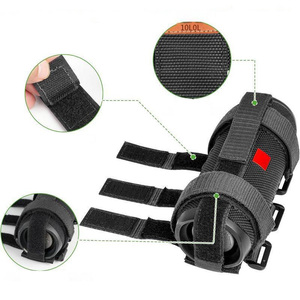 Support de montage de haut-parleur de vélo/voiturette de golf en cuir Portable avec sangle de bouteille d'eau pour vélo Scooter UTV ATV moto - Product Image 4