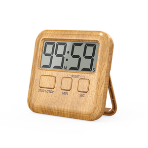 Tùy chỉnh chức năng gỗ hạt từ trở lại Nhà Bếp Nấu Ăn đếm ngược Đồng hồ bấm giờ kỹ thuật số hình ảnh phút thứ hai Pomodoro hẹn giờ nhà máy - Product Image 2