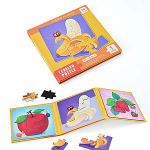 Livre de puzzle magnétique multi-activités pour enfants, jouet éducatif avancé pour les voyages, pour les tout-petits garçons et filles de 3 ans et plus - Product Image 2