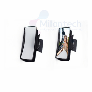Millantech – Nouveaux clips à cheveux en plastique personnalisables pour femmes, imprimables par transfert thermique double face, design créatif, promotionnels et tendance - Product Image 1
