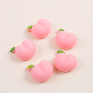 2025 Cross-Border Creative Pop Pink Peach Tuanzi Cute Children's Toy for Stress Relief Joyful Love Pinching Butt <b>Squeeze</b> Toy - Product Image 4