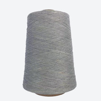 Dope Dyed 21s/1 Factory Price 100% Polyester Spun Yarn for Knitting Weaving Fabric