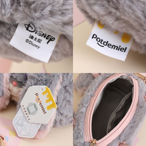 Bolso Bandolera de Peluche Oficial de Lilo & Stitch con Judy, Stitch, <span class=keywords><strong>Eeyore</strong></span> y Pluto, Relleno de Algodón PP Suave - Product Image 4