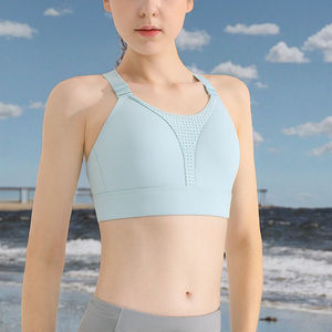 Sujetador deportivo de yoga de alta sujeción para mujer, transpirable, con doble tirante, de secado rápido y tallas grandes - Product Image 3