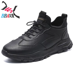 Nuevos Zapatos Deportivos Transpirables de Cuero, Impermeables, Ligeros y Antideslizantes, Zapatos de Moda para Caminar para Hombre - Product Image 1
