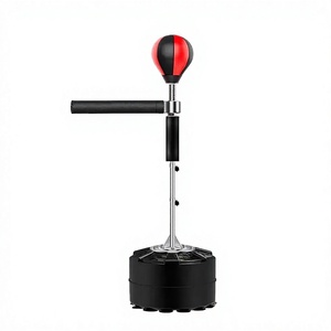 Adjustable Height Freestanding Punching Bag Steel <b>Stand</b> Water Filled Training Target for Gym - Product Image 4