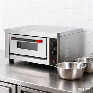 Bánh Máy nướng thiết bị công suất lớn 3 lớp Lò nướng điện 380V/220V 1 năm bảo hành cho bánh Bánh Mì Bánh Pizza nướng - Product Image 2