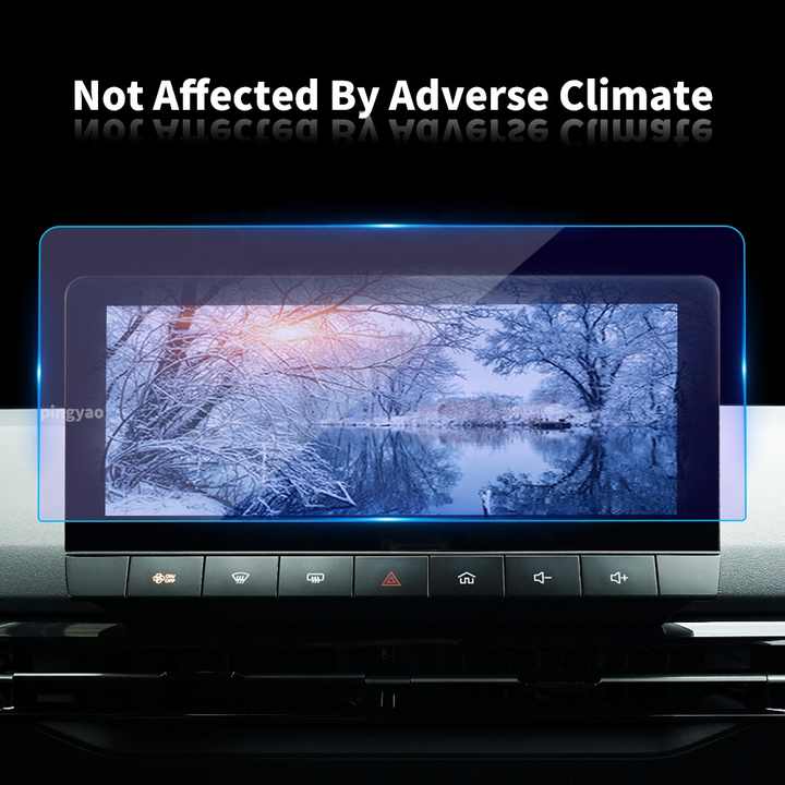 Carplay Screen Protector Tempered Glass Protective Film Car Stickers ...