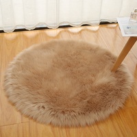 Rond en peluche chambre étude lavable tapis tente tapis tapis de jeu